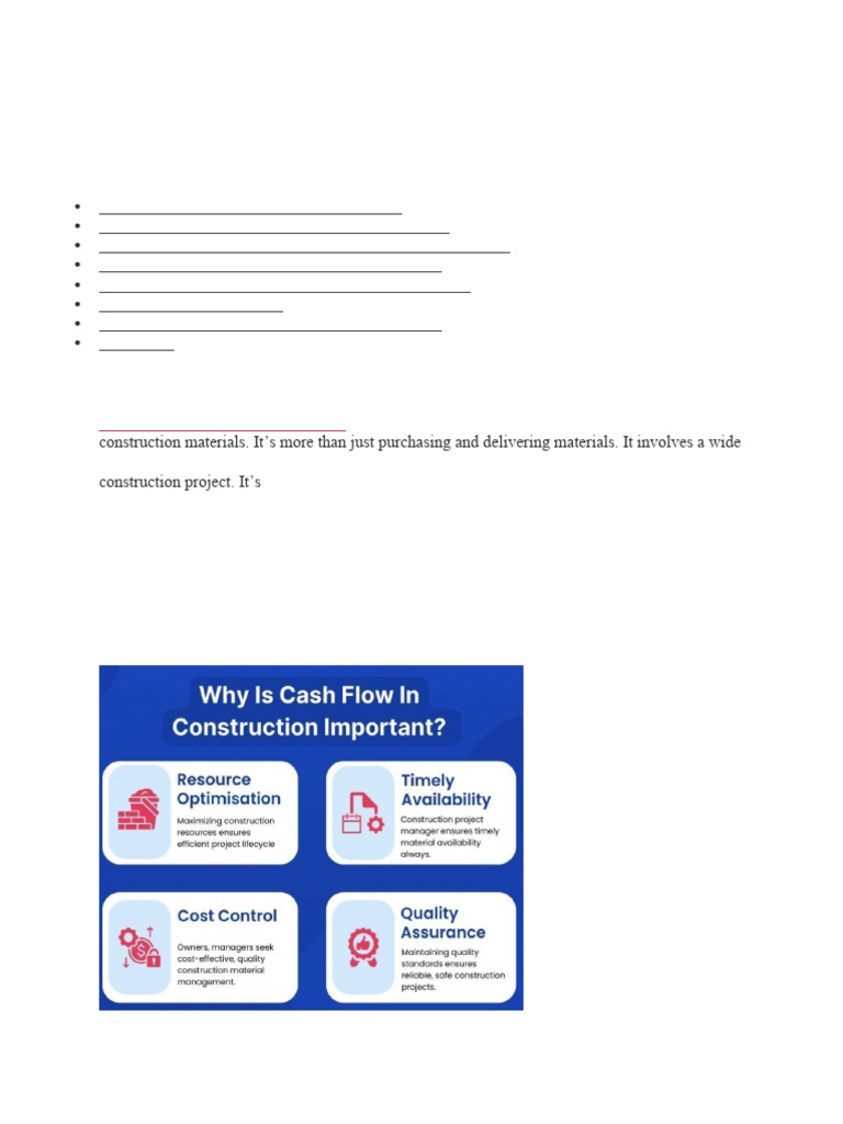 Effective Material Management in Construction | PDF | Logistics | Inventory