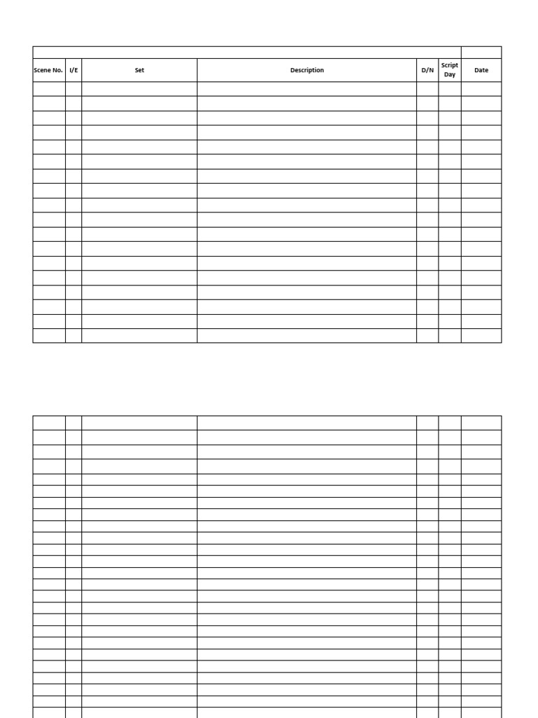 One Lines With Day Break - Format | PDF