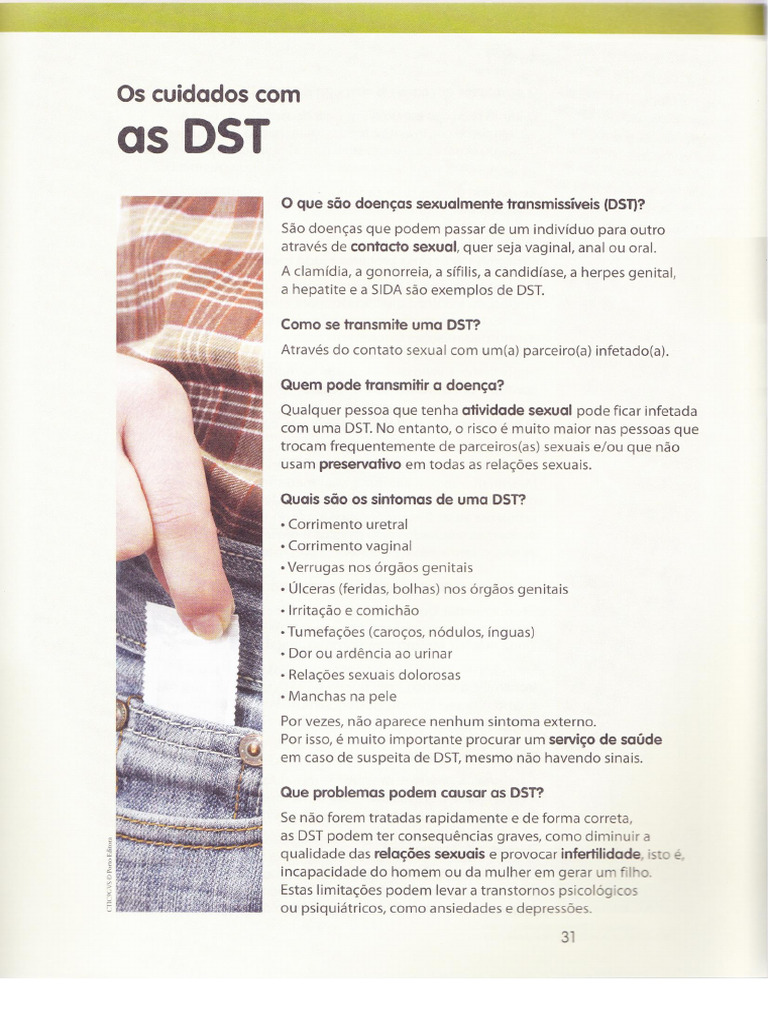 Os Cuidados Com As DST 9 | PDF