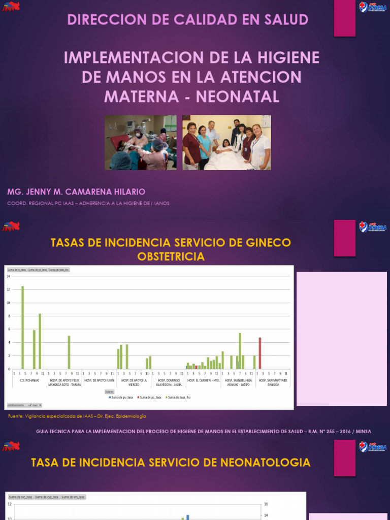 Higiene de Manos en Atención Neonatal | PDF | Lavado de manos | Higiene
