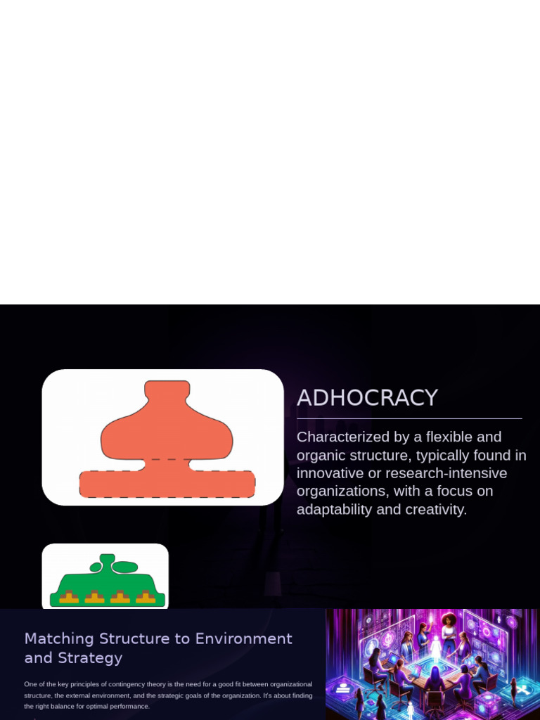 Contingency Theory in Organizational Design | PDF | Organizational ...