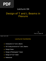 T Beam Design and Analysis Guide | PDF | Beam (Structure) | Structural ...