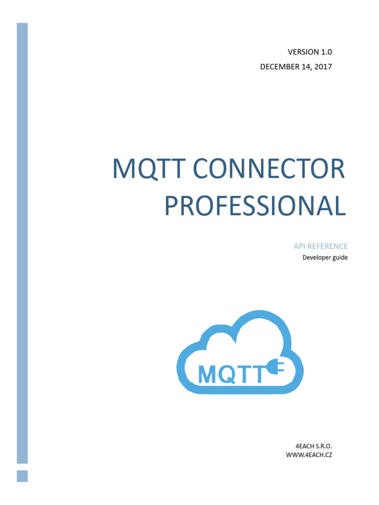 MQTT Connector Professional Documentation - API Reference | PDF ...