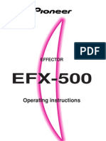 Pioneer EFX500