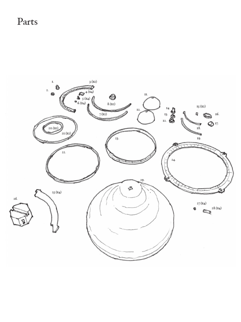 Armillary Sphere Assembly Guide | PDF | Ancient Astronomy | Astronomy