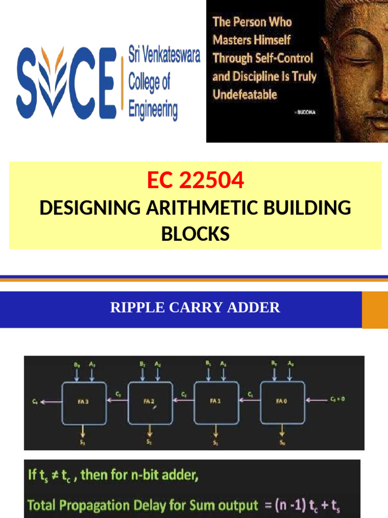 Digital Adder and Multiplier Designs | PDF | Theory Of Computation ...