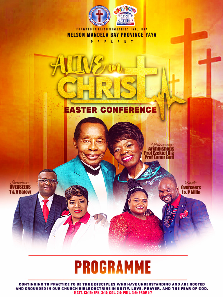 EASTER25 Programme Booklet | PDF | Evangelism | Protestant ...