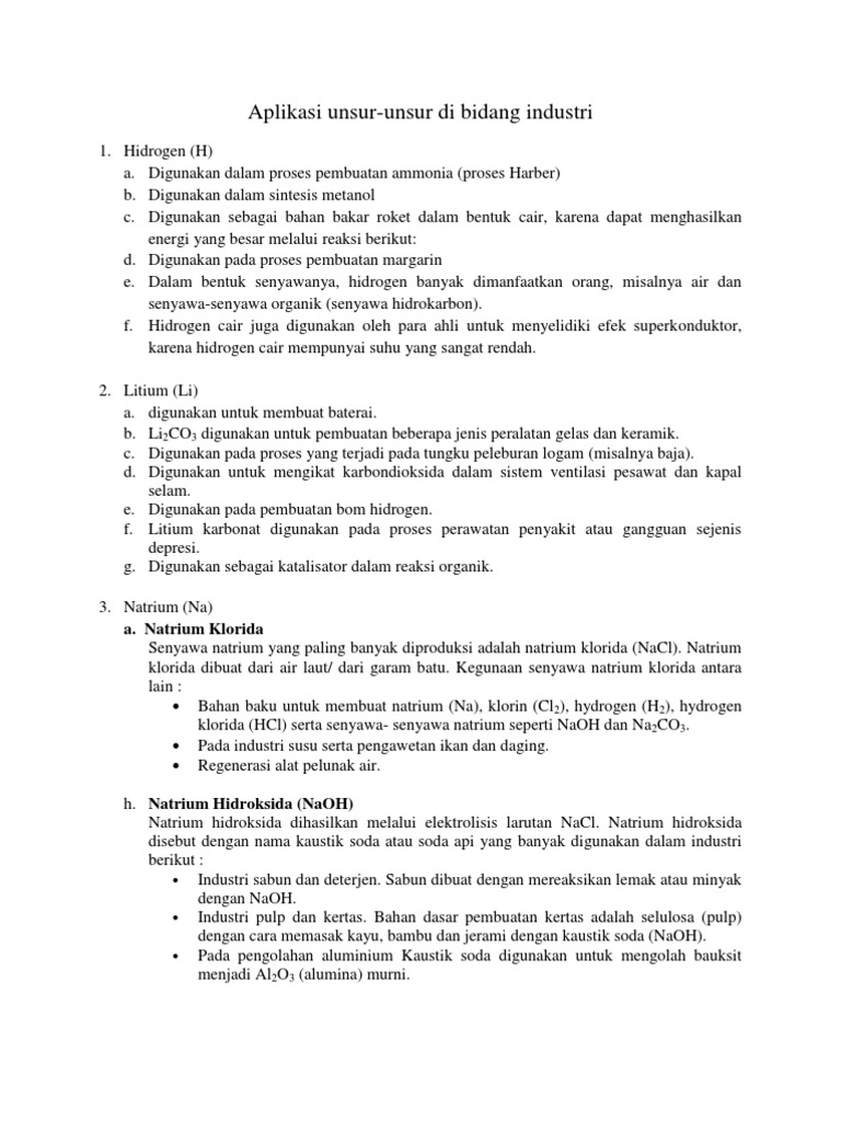 Unsur Fix Pdf