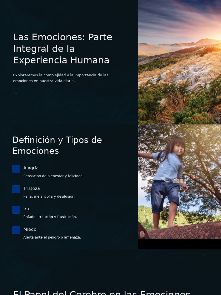 Importancia de las Emociones en la Vida | PDF
