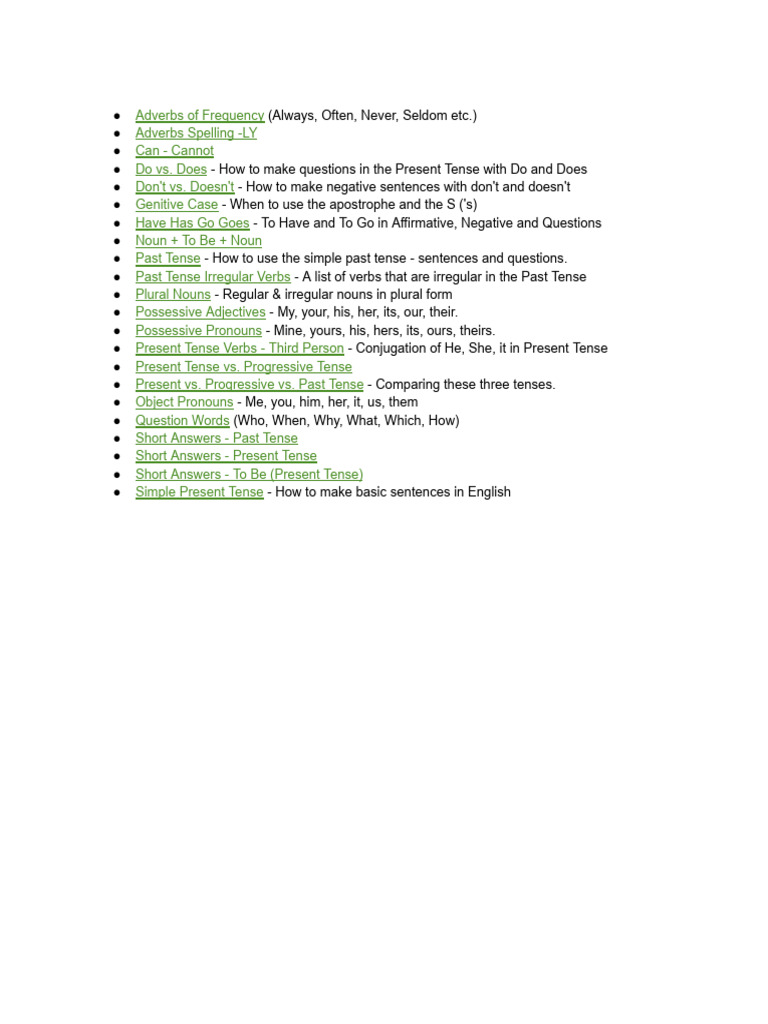 Adverbs and Stuff | PDF