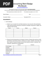 Camping Merit Badge Workbook | PDF | Backpacking (Wilderness) | Boy ...