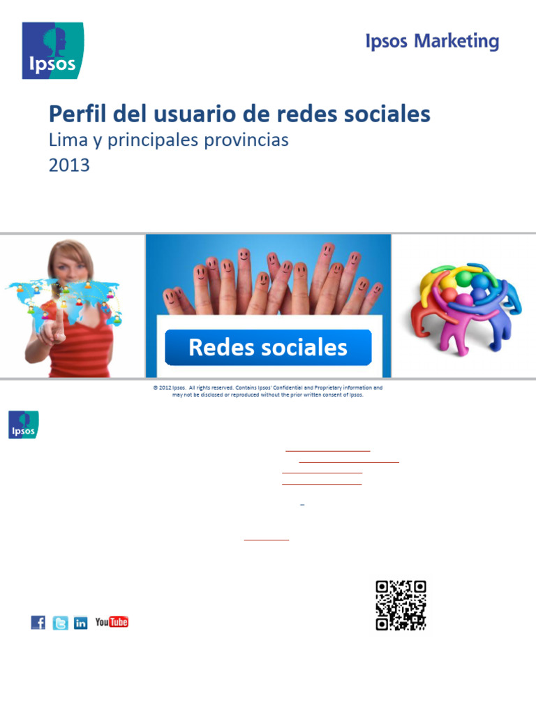 Perfil de Usuarios en Redes Sociales 2024 | PDF | Internet | Servicio ...