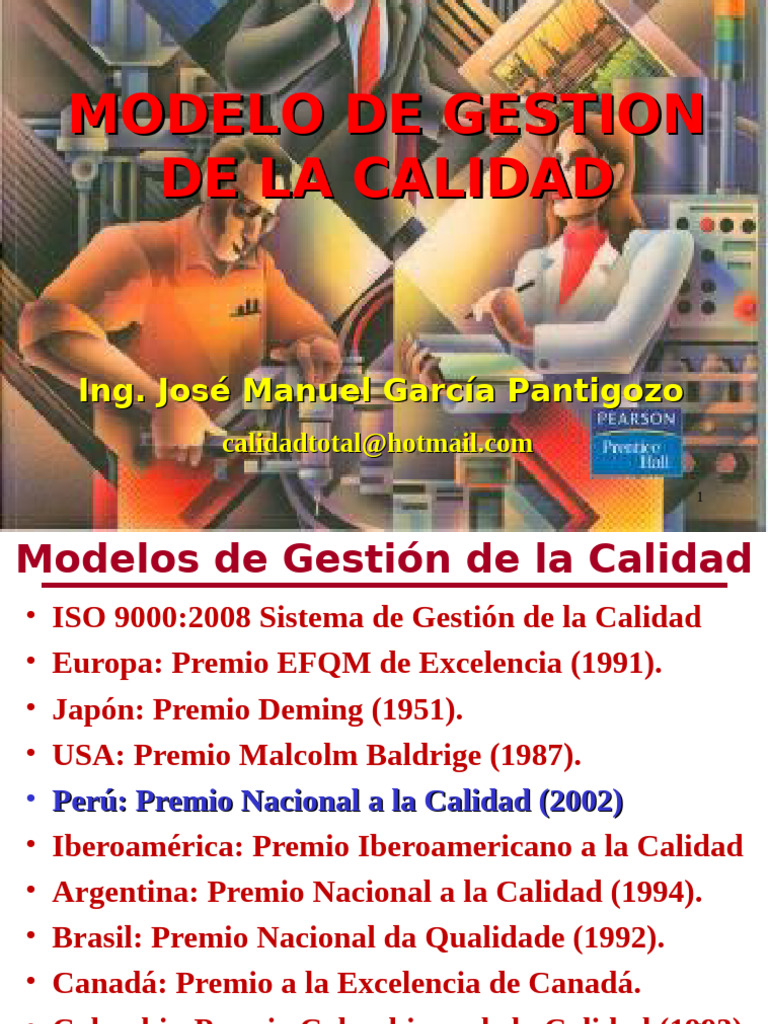 Modelos de Gestión de la Calidad y Premios | PDF | Gestión de la ...