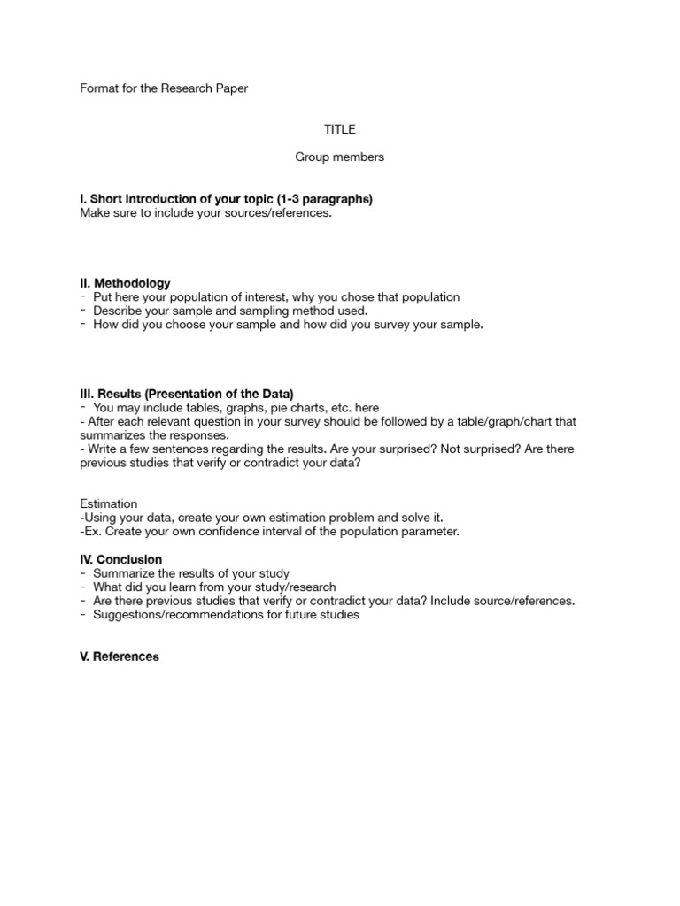 Research Paper Format ENGINEERING DATA ANALYSIS | PDF