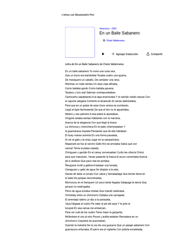 Letra de 