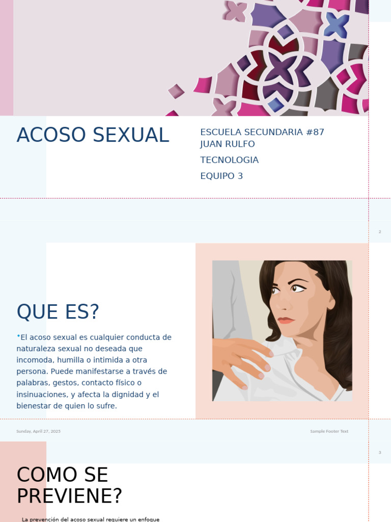 Prevención del Acoso Sexual Escolar | PDF | Acoso sexual | Injusticia