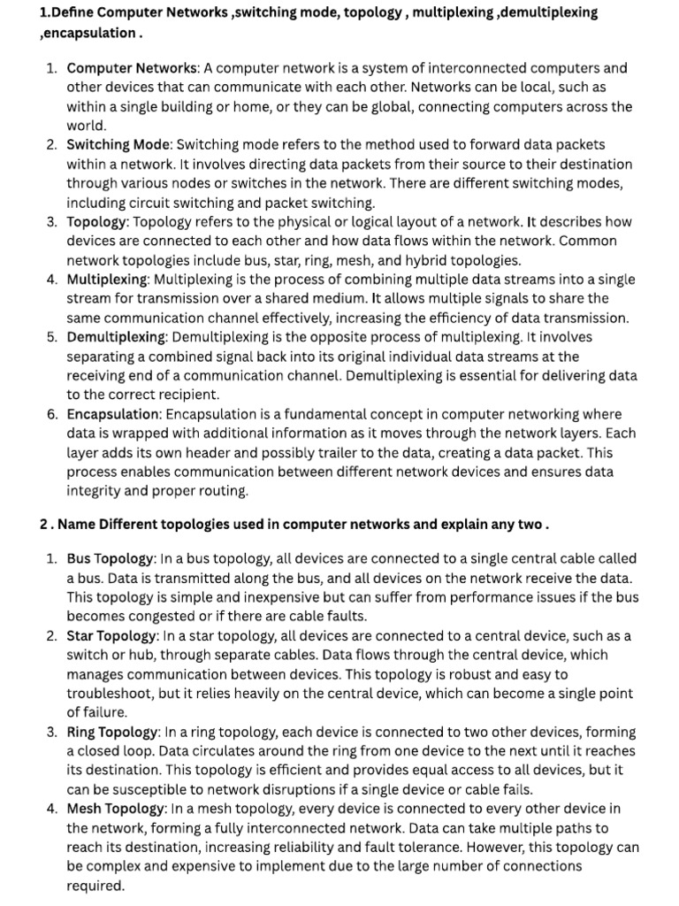 CCN 1 | PDF