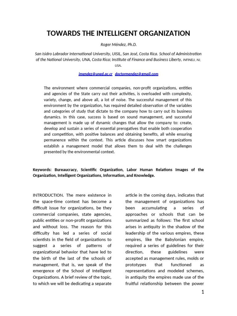 Intelligent Organization Management Strategies | PDF | Hammurabi | Babylon