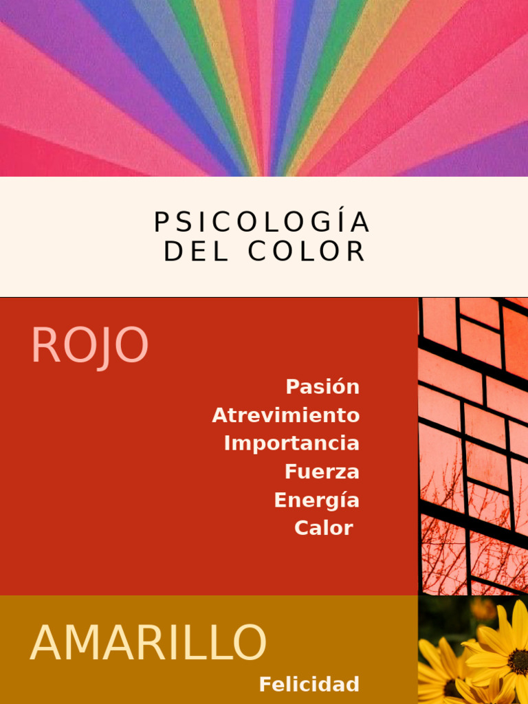 Psicología Del Color | PDF | Color | Azul