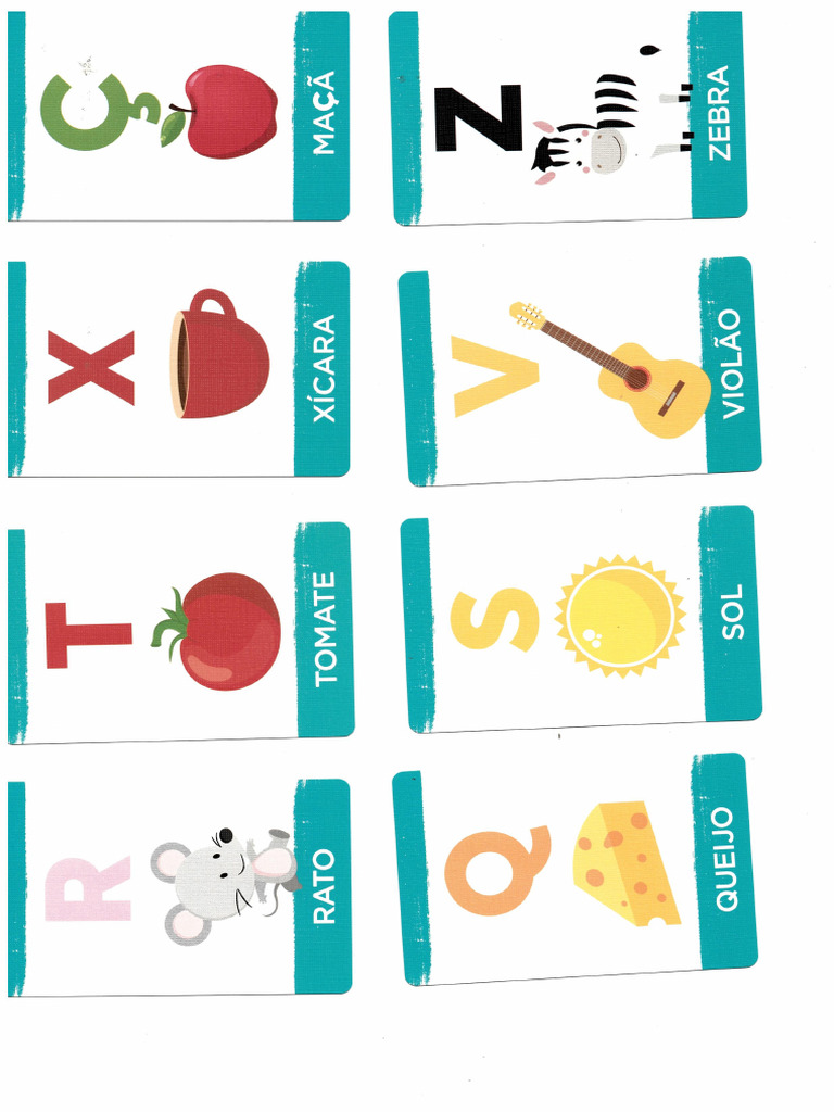 Numeros Alfabeto Formas e Cores | PDF