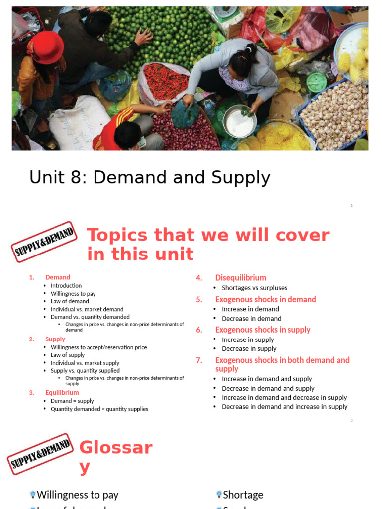 Demand and Supply Fundamentals Explained | PDF | Economic Equilibrium ...