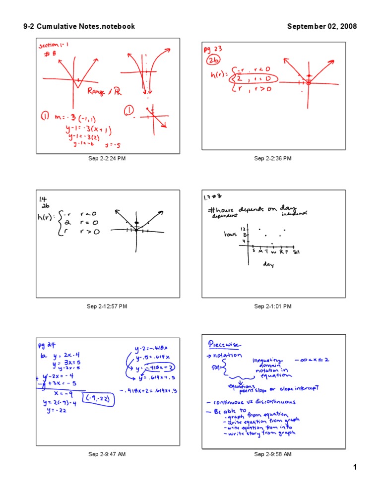 9 2 Notes | PDF