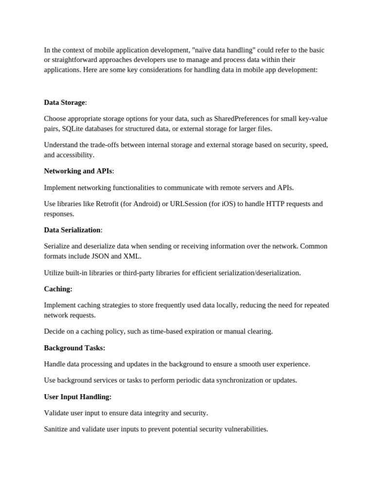 Mobile App Data Handling & Bug Management | PDF | Software Testing ...