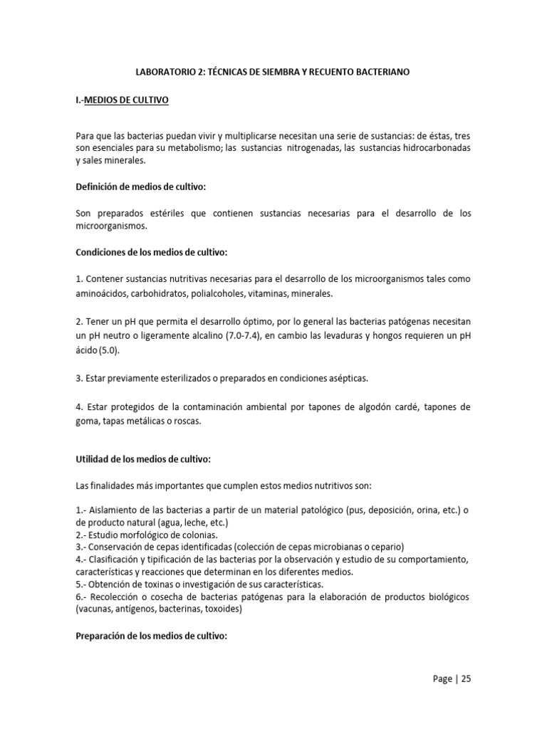 Guía Del Laboratorio 2 - Microvet | PDF | Las bacterias | Biología