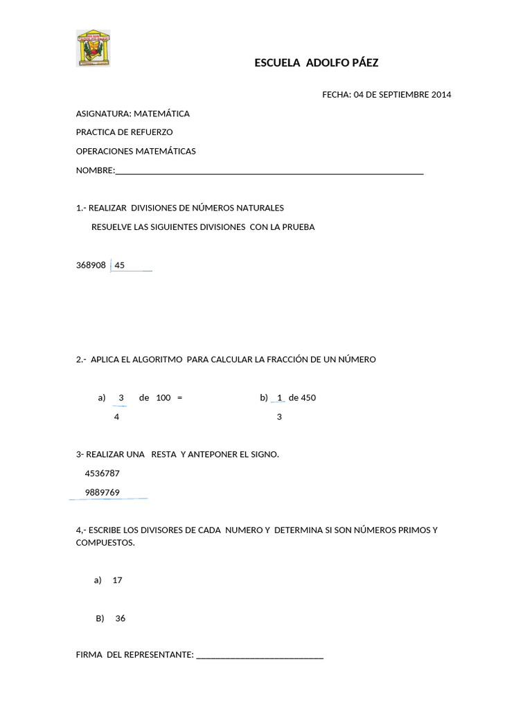 Asignatura Matematicas 03 | PDF