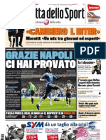 Gazzetta Dello Sport - 15/03/2012