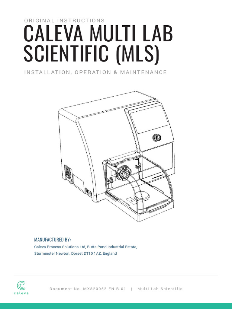 Caleva Multi Lab Scientific Manual | PDF | Hazards | Risk Assessment