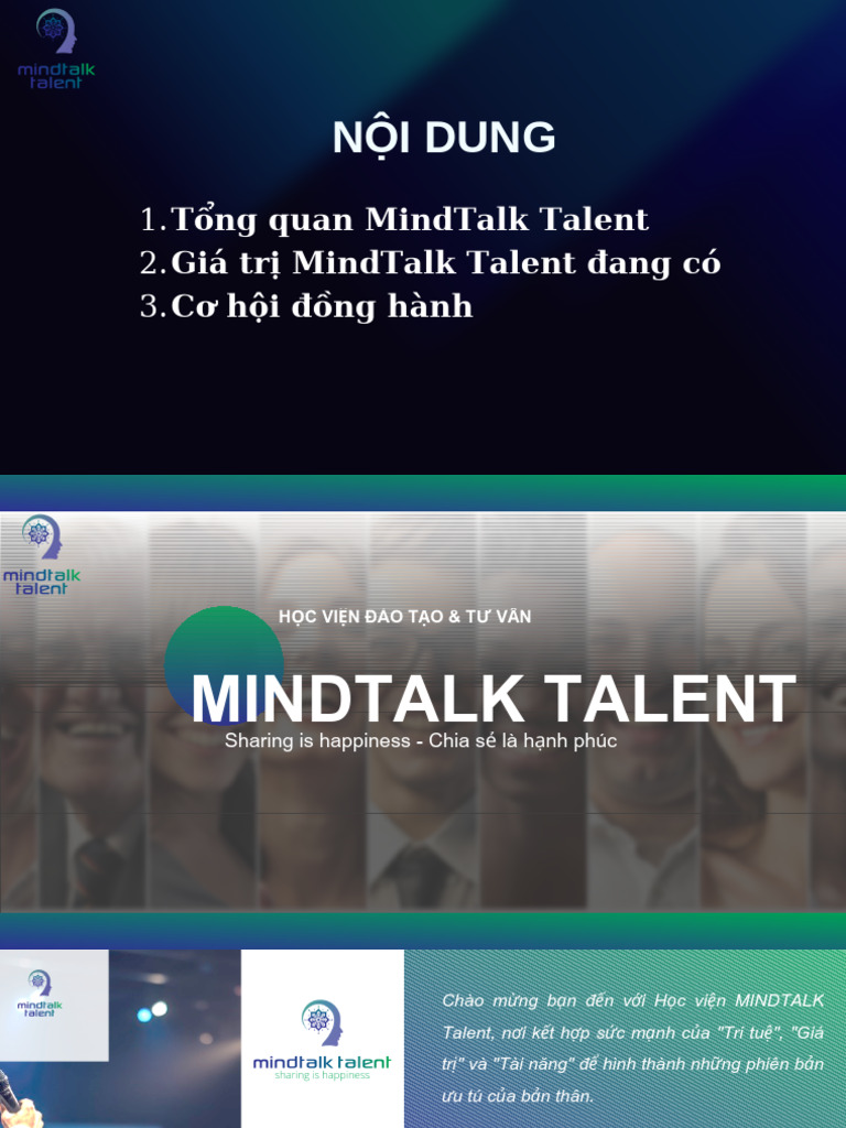 Mindtalk Talent Academy | PDF