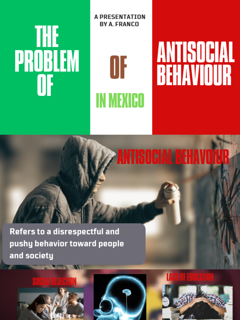 Antisocial Behavior Issues in Mexico | PDF