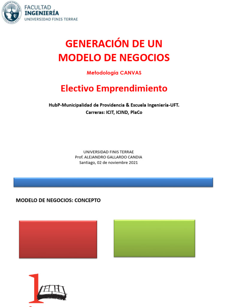 Modelo de Negocios con Metodología CANVAS | PDF | Mercado (economía ...