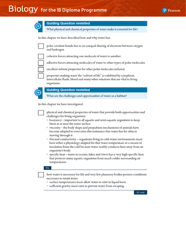 A1.1 GQ Revisited Checklist HL | PDF