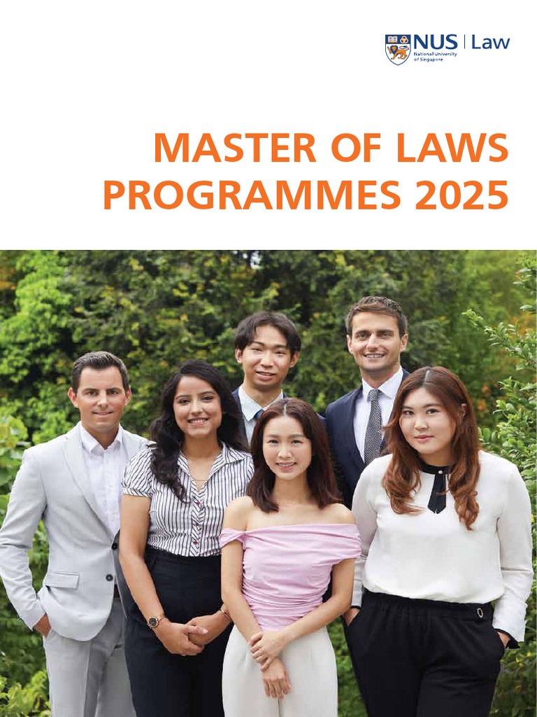 NUS Law LLM Programmes 2025 Overview | PDF | Arbitration | Justice