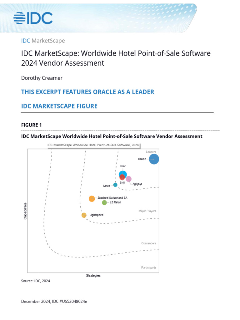 2024 Hotel POS Software Vendor Review | PDF | Point Of Sale