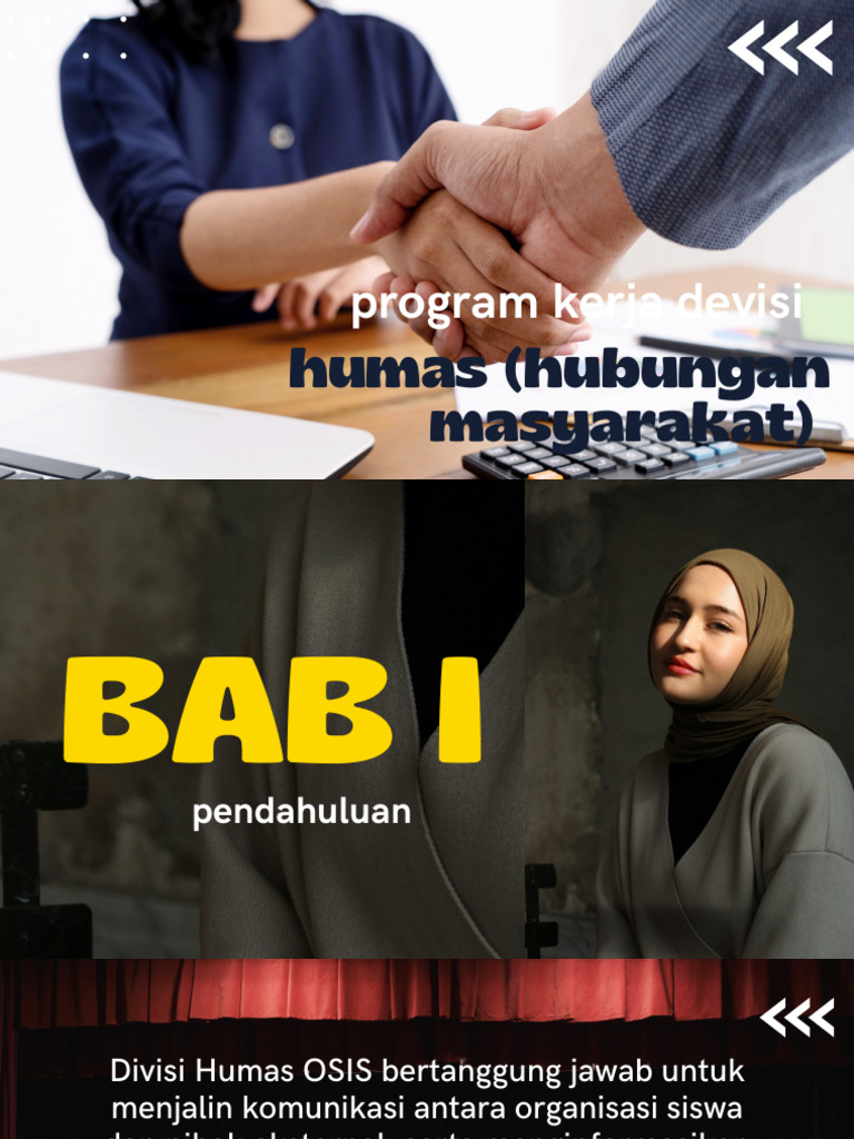 Laporan Kegiatan Divisi Humas OSIS | PDF