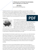 Guide to Modelling Power Transformers at High Frequencies