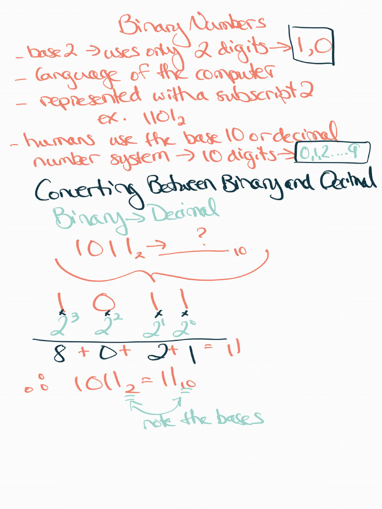 Binary Numbers | PDF