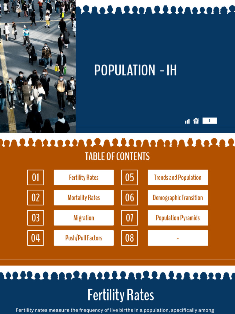 Population Dynamics and Trends Analysis | PDF | Immigration | Human ...