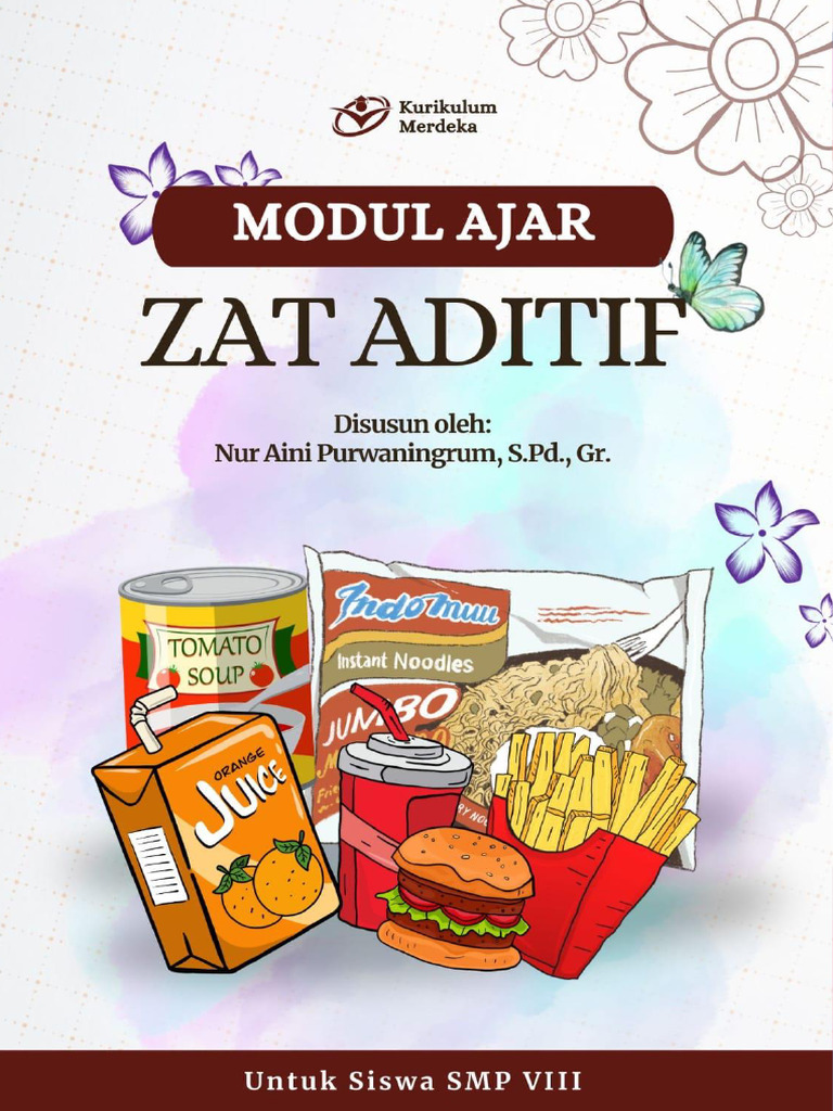 Modul Ajar Zat Aditif Kelas 8 PBL | PDF