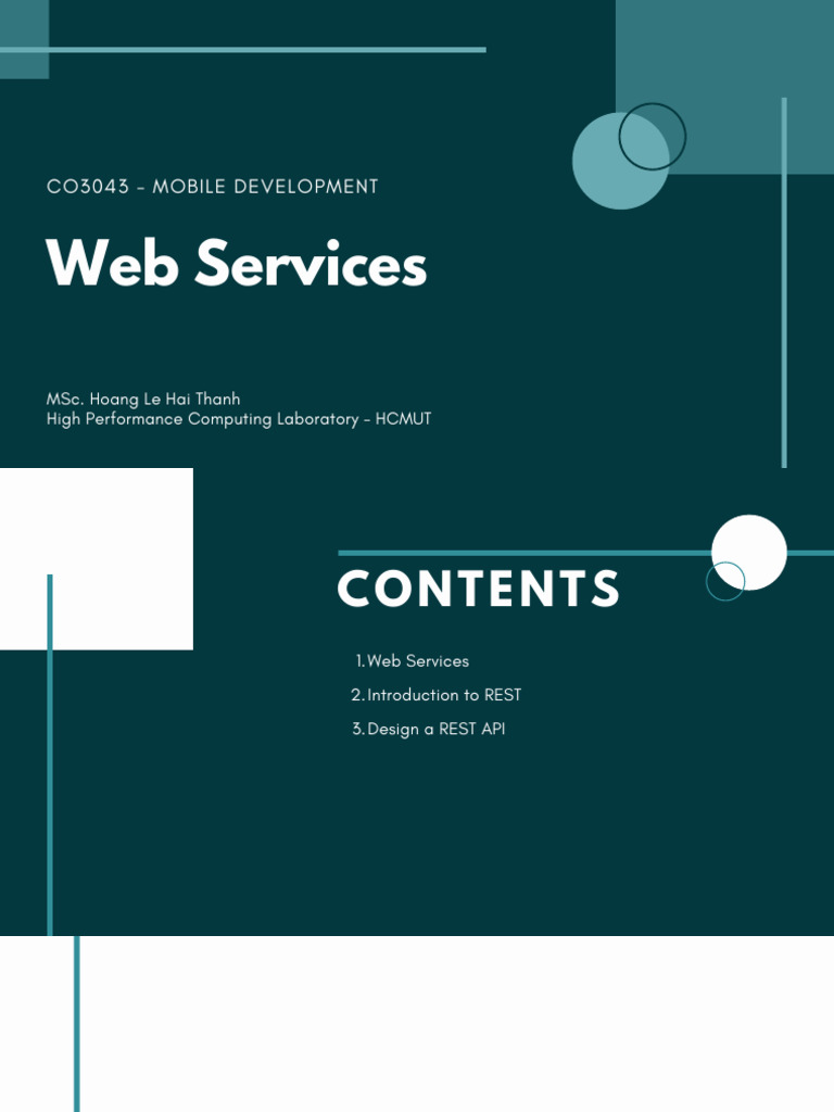 Web Services and REST API Design Guide | PDF | Web Service | Client ...