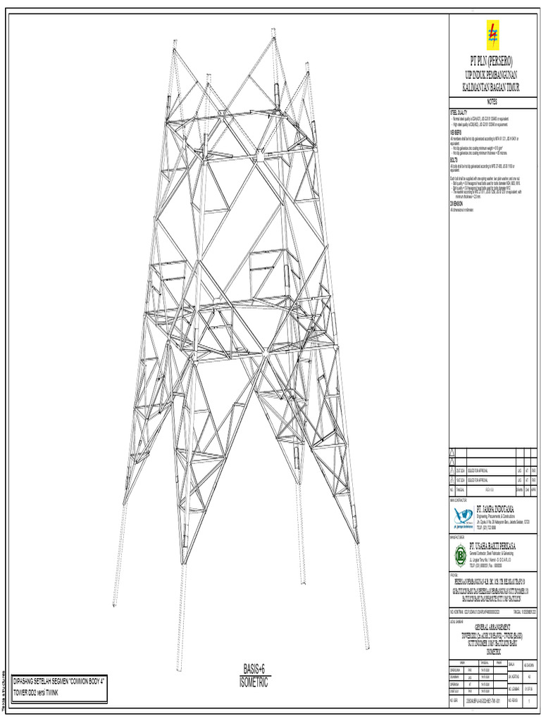 GA Drawing Tower DD2 (Body Ext Basis 6) For T-06A (Twink) REV 1 - SUTT ...