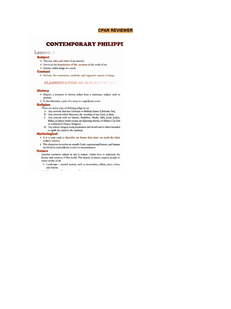 Philippine Cultural Heritage and Arts | PDF | Philippines