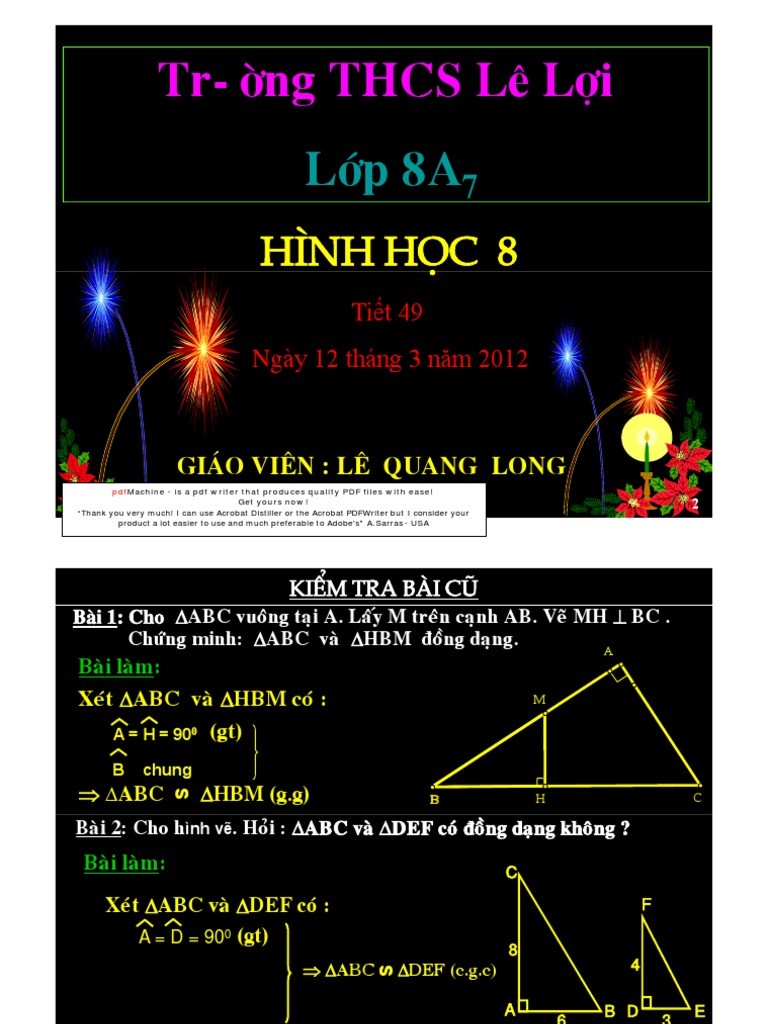 Tr Eng Thcs Lª Lii H H Nh Hac 8 Nh Hac 8 H H Nh Hac 8 Nh Hac 8