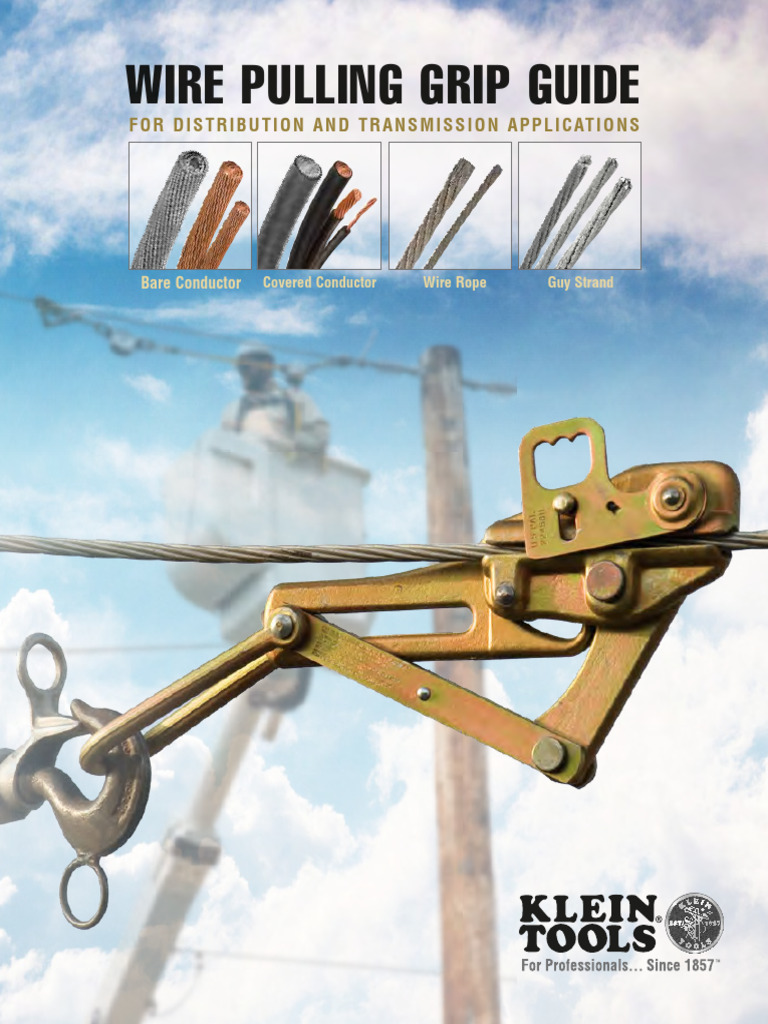 KleinTools Grips Catalog | PDF | Wire | Manufactured Goods