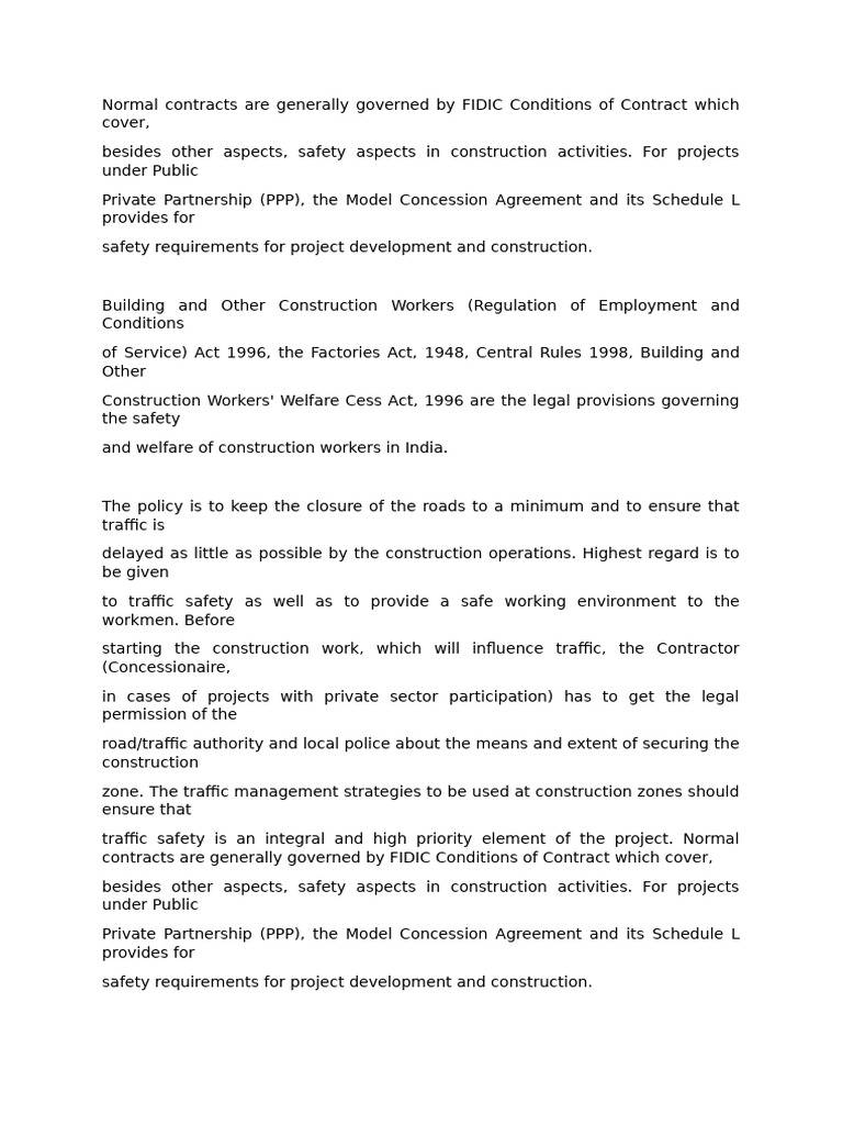 Upload | PDF | Concession (Contract) | Employment