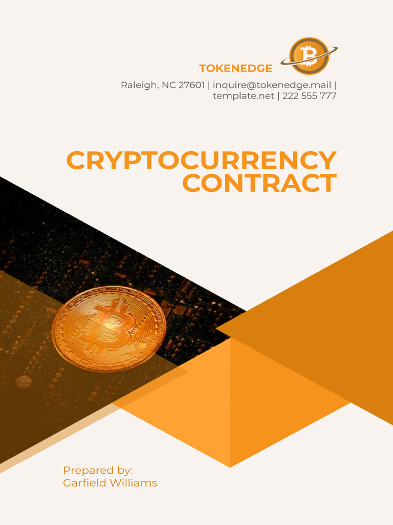 Cryptocurrency Contract Template Pdf