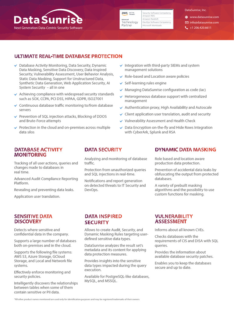 Next-Gen Data Security Solutions | PDF | Databases | Security